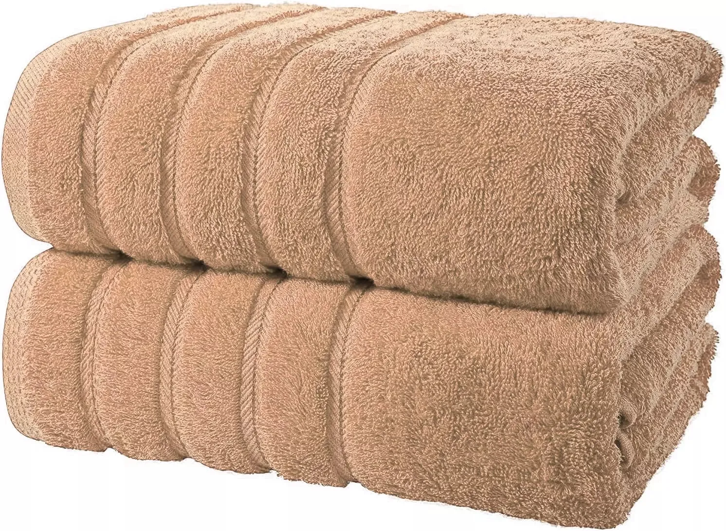2X Luxury  Super Jumbo Bath Sheets 800GSm 100% Egyptian Cotton Bath Towels 70 X 140cm