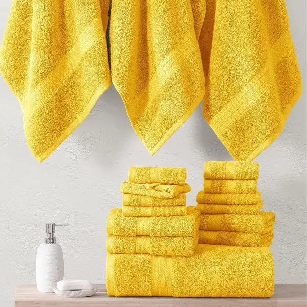 6x Soft Large Hand Bath Towels luxury 100% Egyptian Cotton 800GSM
