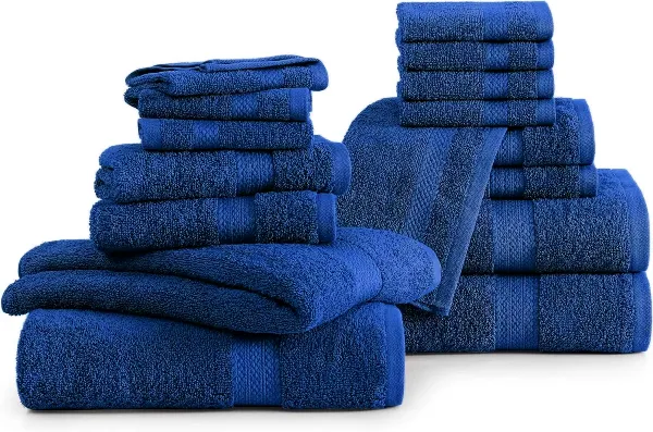 6x Soft Large Hand Bath Towels luxury 100% Egyptian Cotton 800GSM