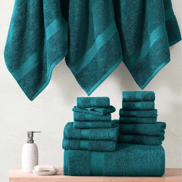 6x Soft Large Hand Bath Towels luxury 100% Egyptian Cotton 800GSM