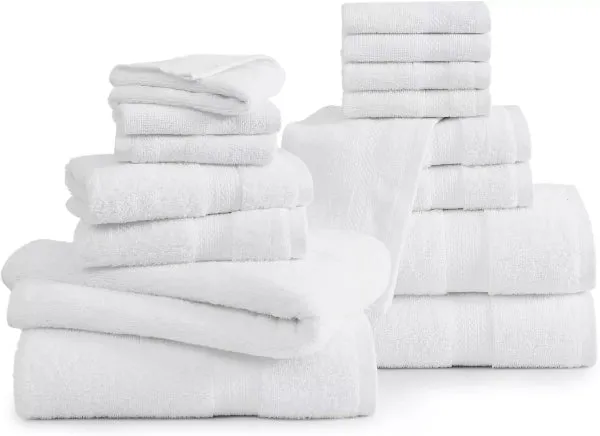 6x Soft Large Hand Bath Towels luxury 100% Egyptian Cotton 800GSM