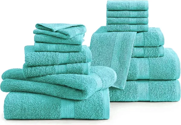 6x Soft Large Hand Bath Towels luxury 100% Egyptian Cotton 800GSM