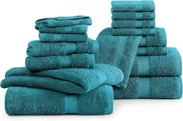 6x Soft Large Hand Bath Towels luxury 100% Egyptian Cotton 800GSM