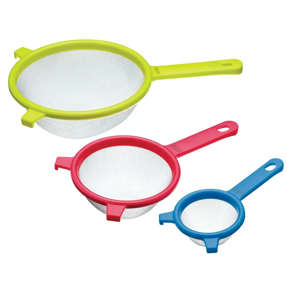 Colourworks 3 Piece Fine Mesh Sieve Set