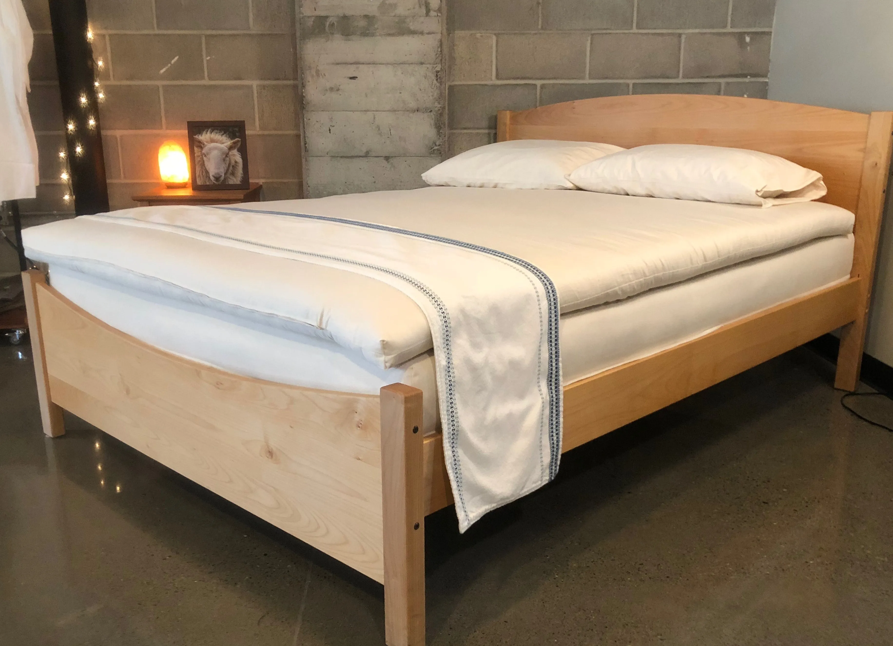 Natural Wool & Latex Mattress Topper