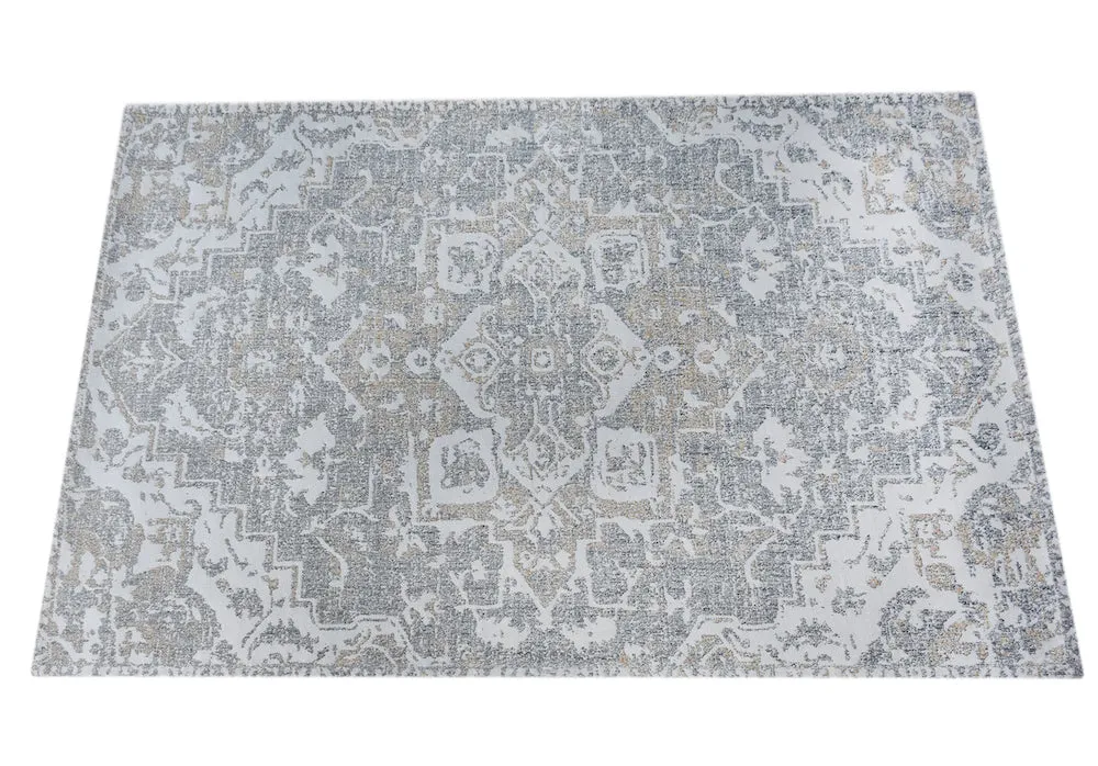 Tiberias Modern Grey and Beige Persian Rug