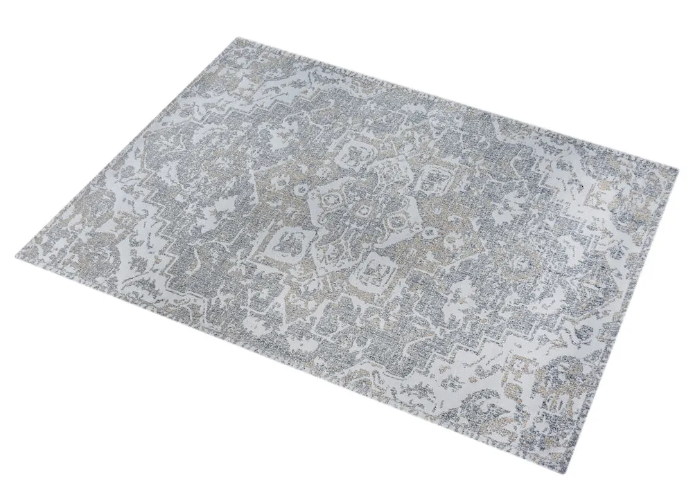 Tiberias Modern Grey and Beige Persian Rug