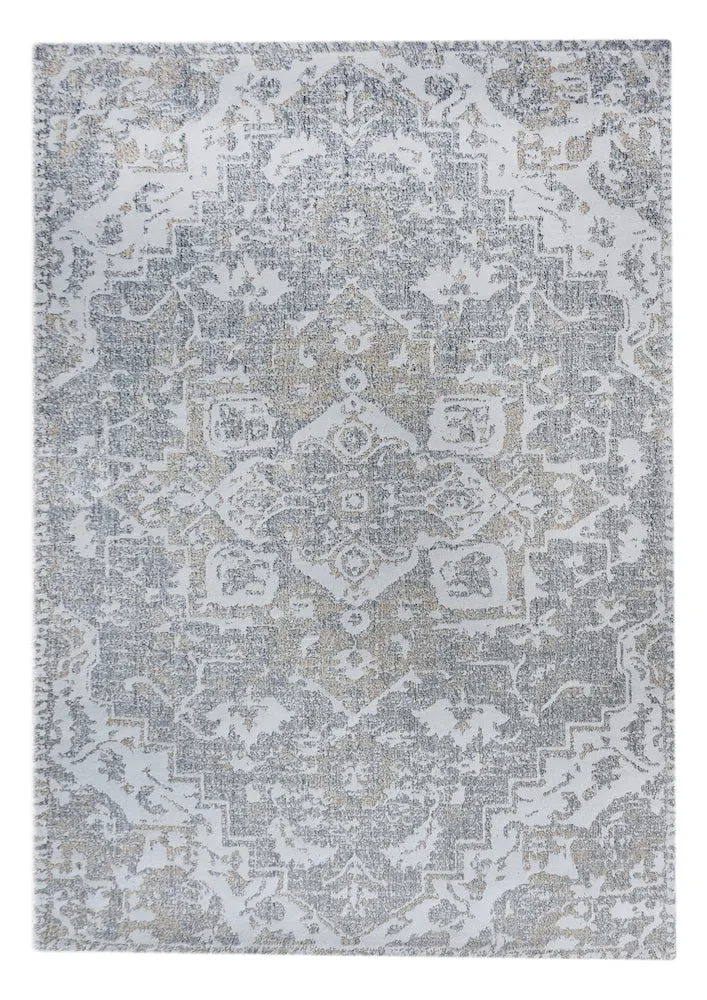 Tiberias Modern Grey and Beige Persian Rug