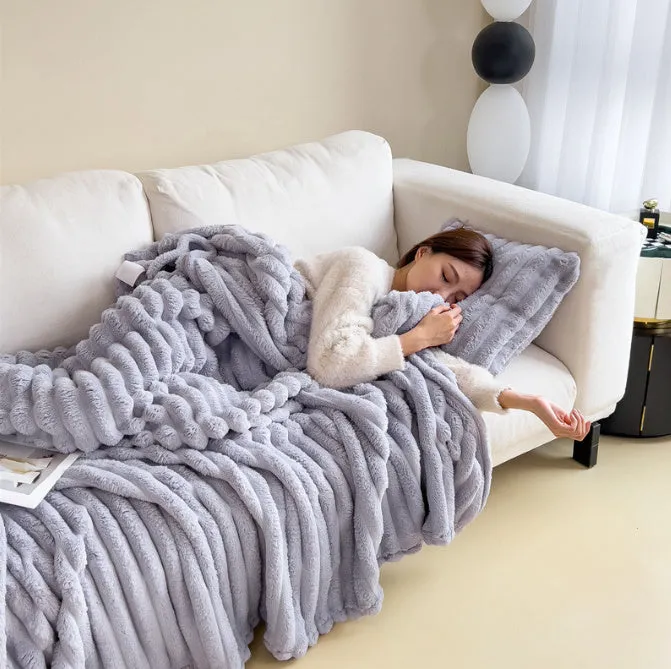 Warm Velvet Fur Blanket