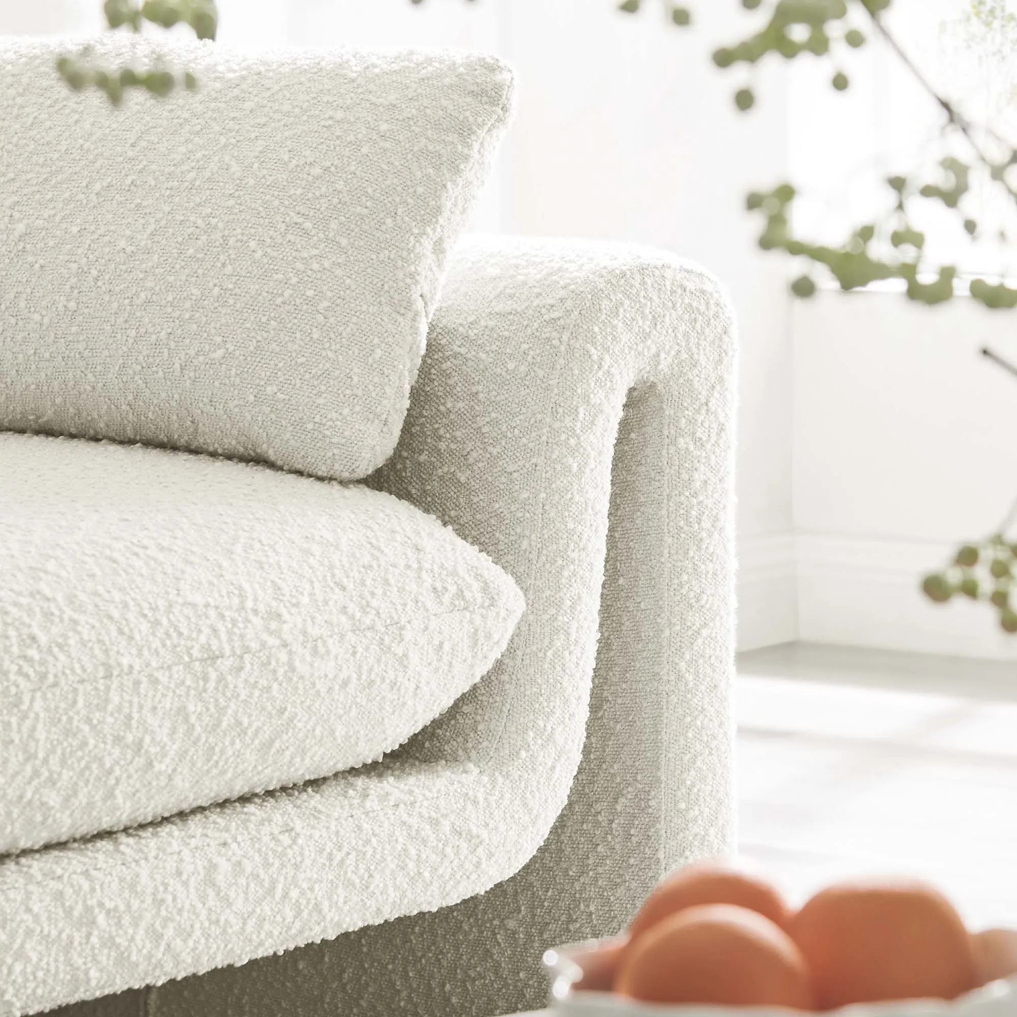 Waverly Boucle Fabric Sofa by Modway